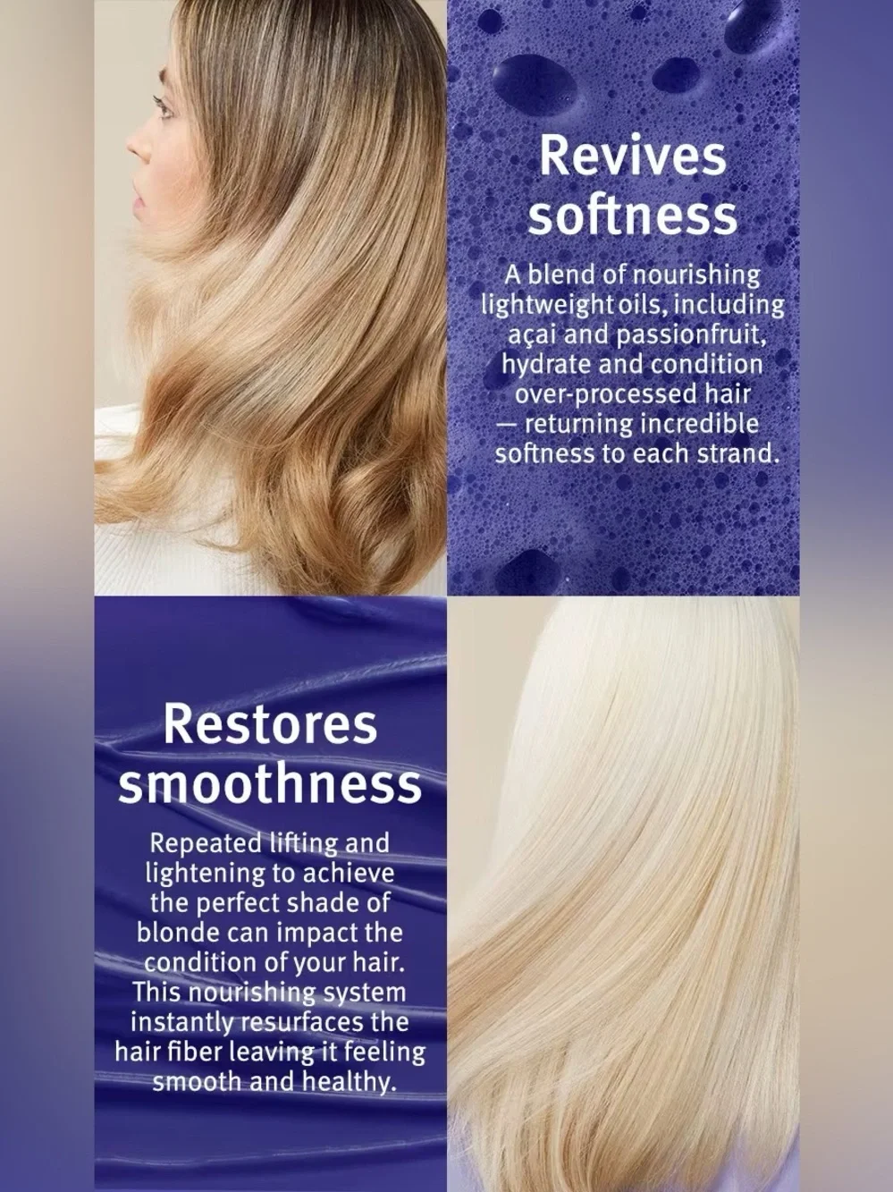 Aveda Blonde Revival Purple Toning Shampoo - Travel Size
